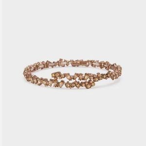 Stella & Dot Hera Coil Rose Gold Bracelet